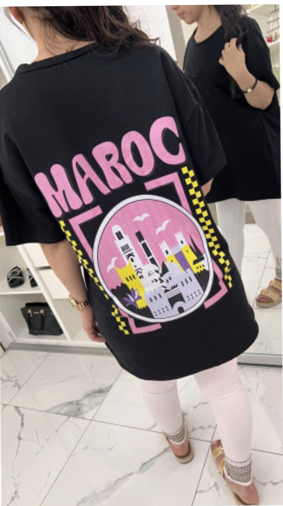 Tee Shirt Coton Maroc - les merveilles de rahma