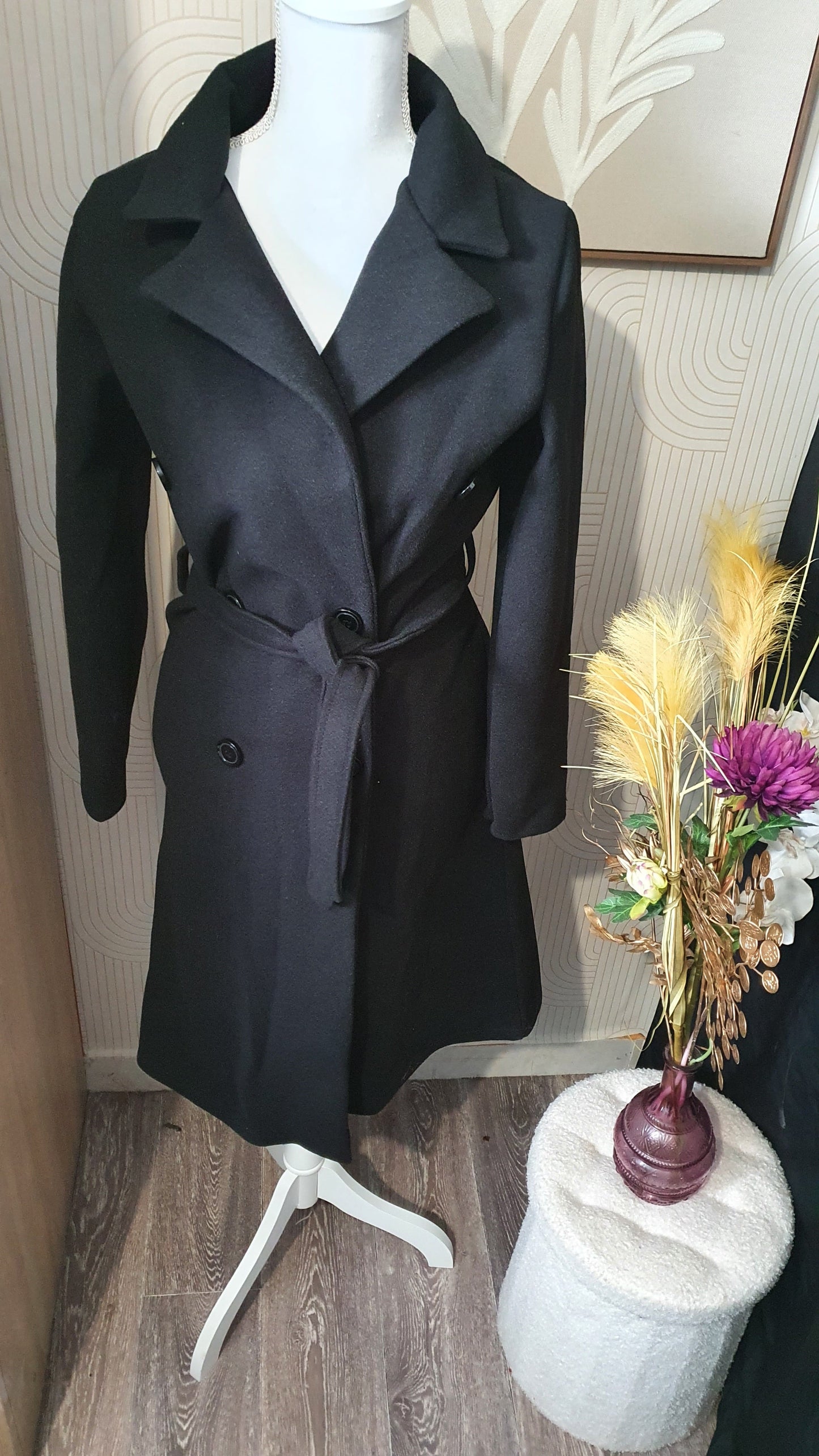 Manteau élégant / ceinture les merveilles de rahma