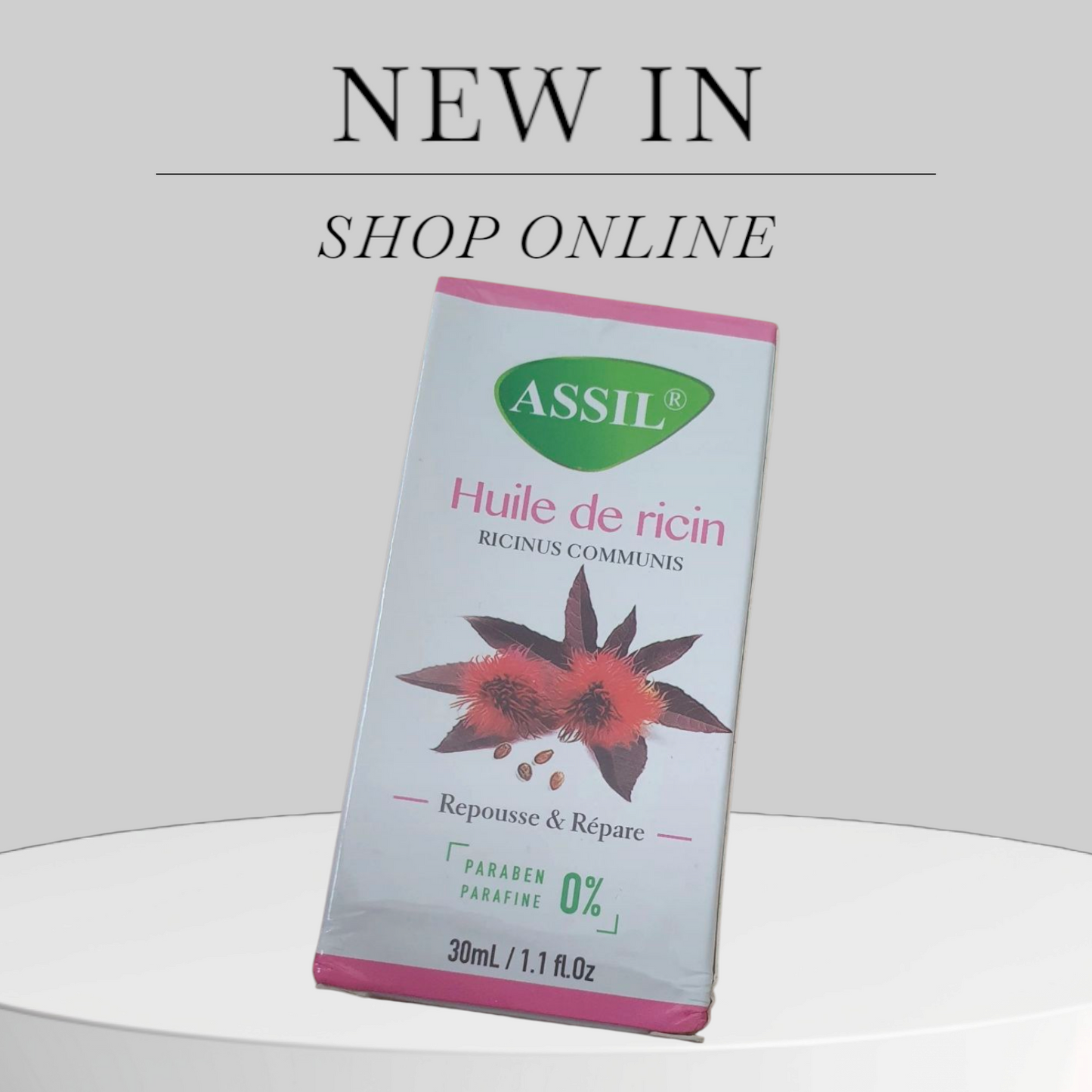Huile de ricin ASSIL 30ml - les merveilles de rahma