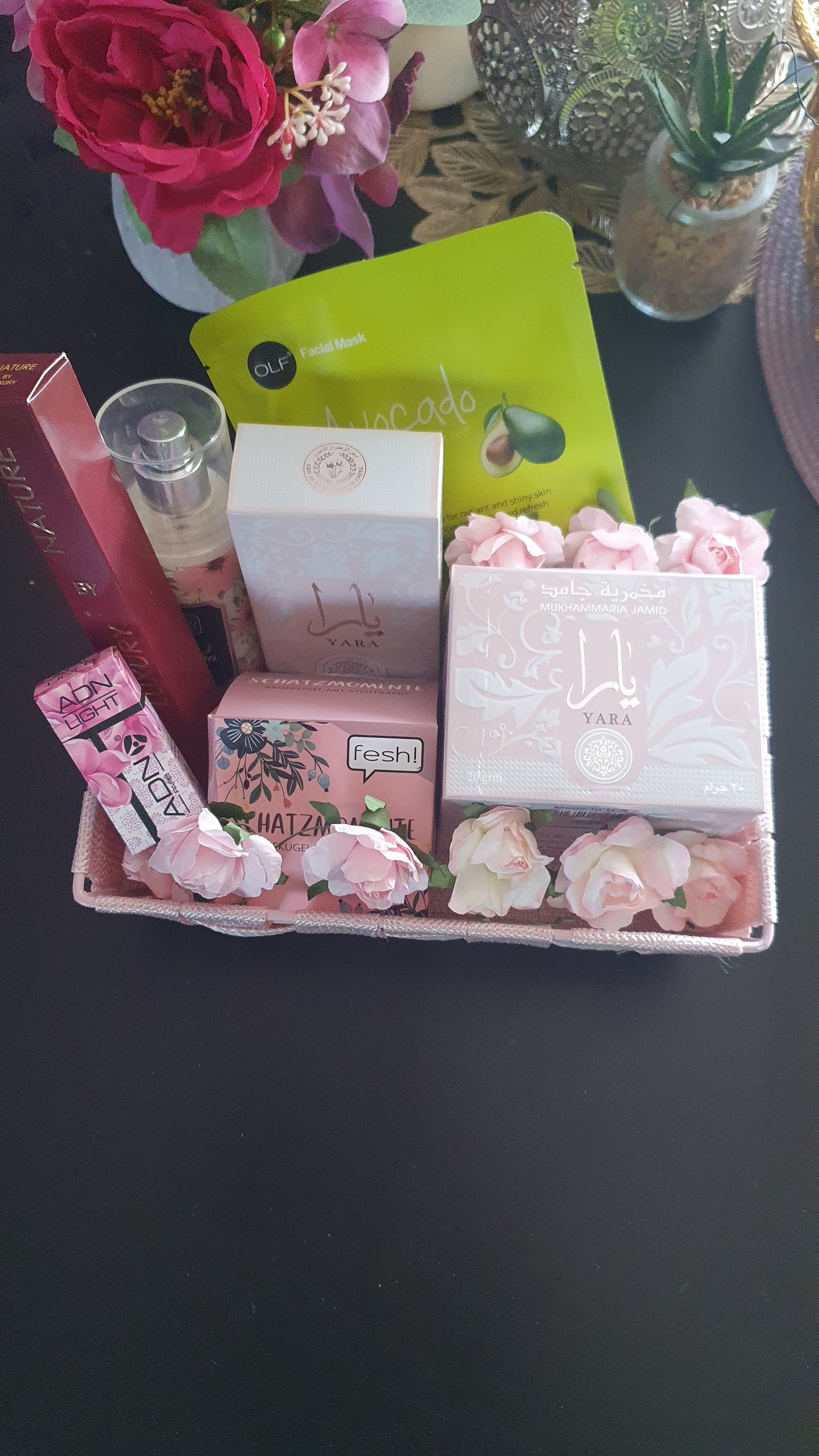 Coffret Cadeau rose sublime