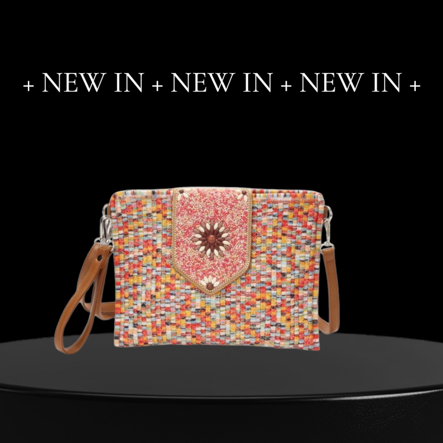 Sac 2 en 1 perlée bandouillére zara