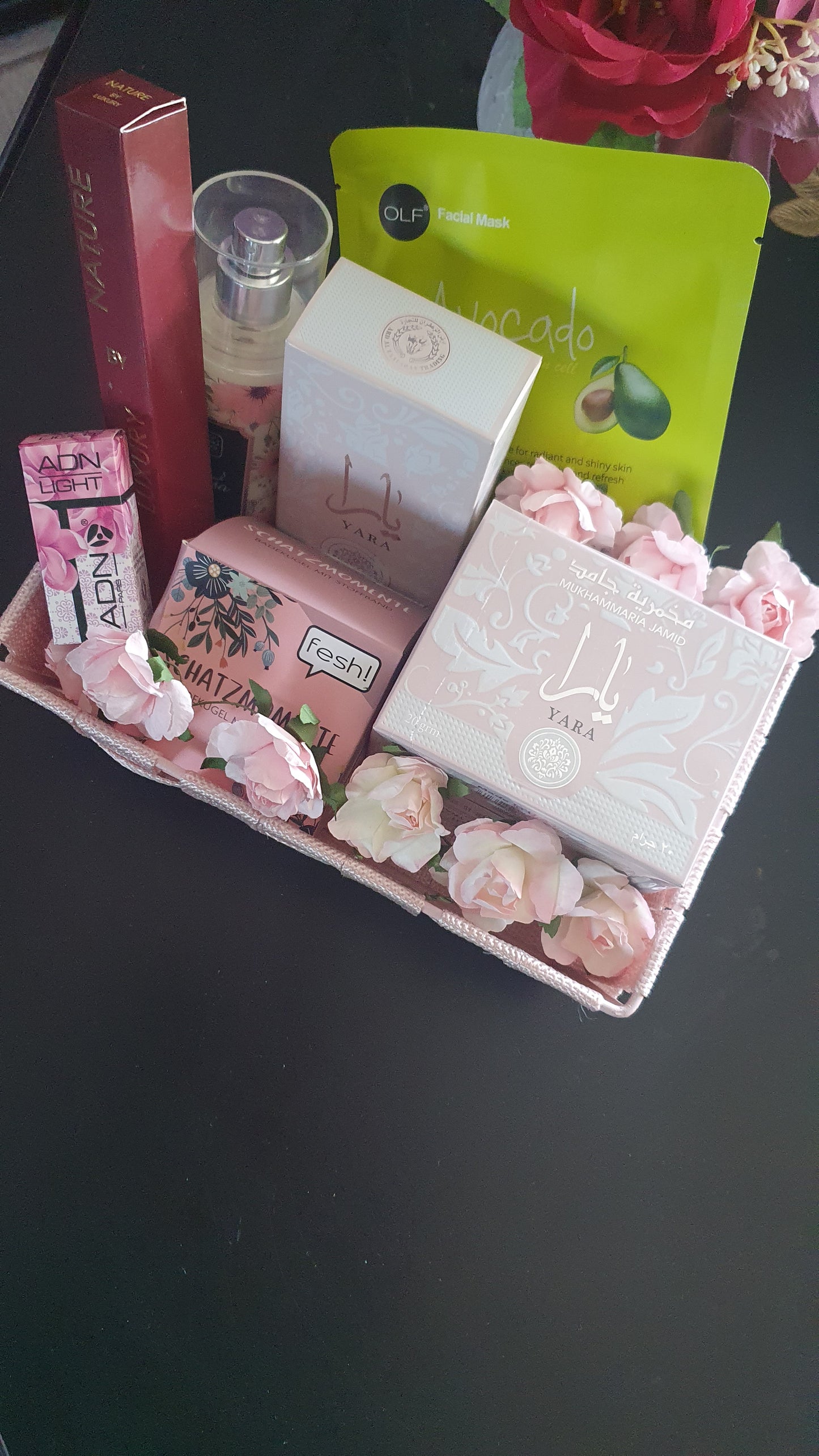 Coffret Cadeau rose sublime