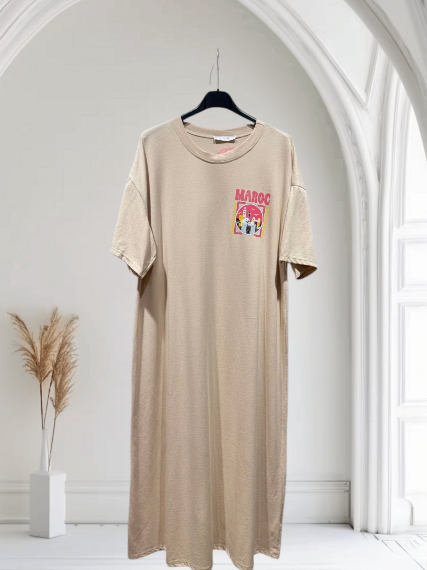 Robe t Shirt Coton Maroc - les merveilles de rahma