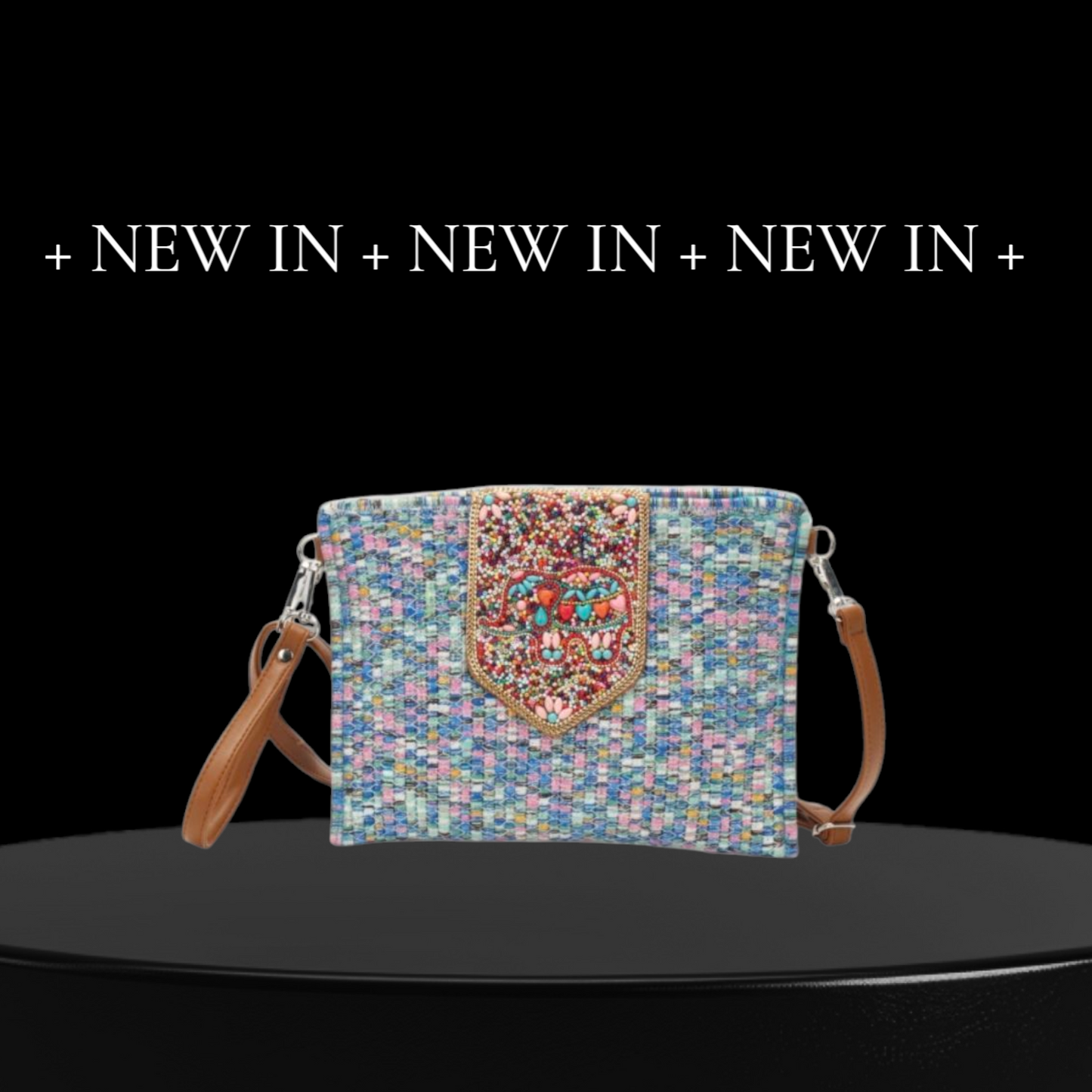 Sac 2 en 1 perlée bandouillére zara