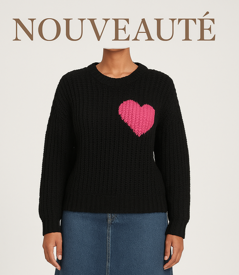 Pulls maille Cœur ❤️ les merveilles de rahma