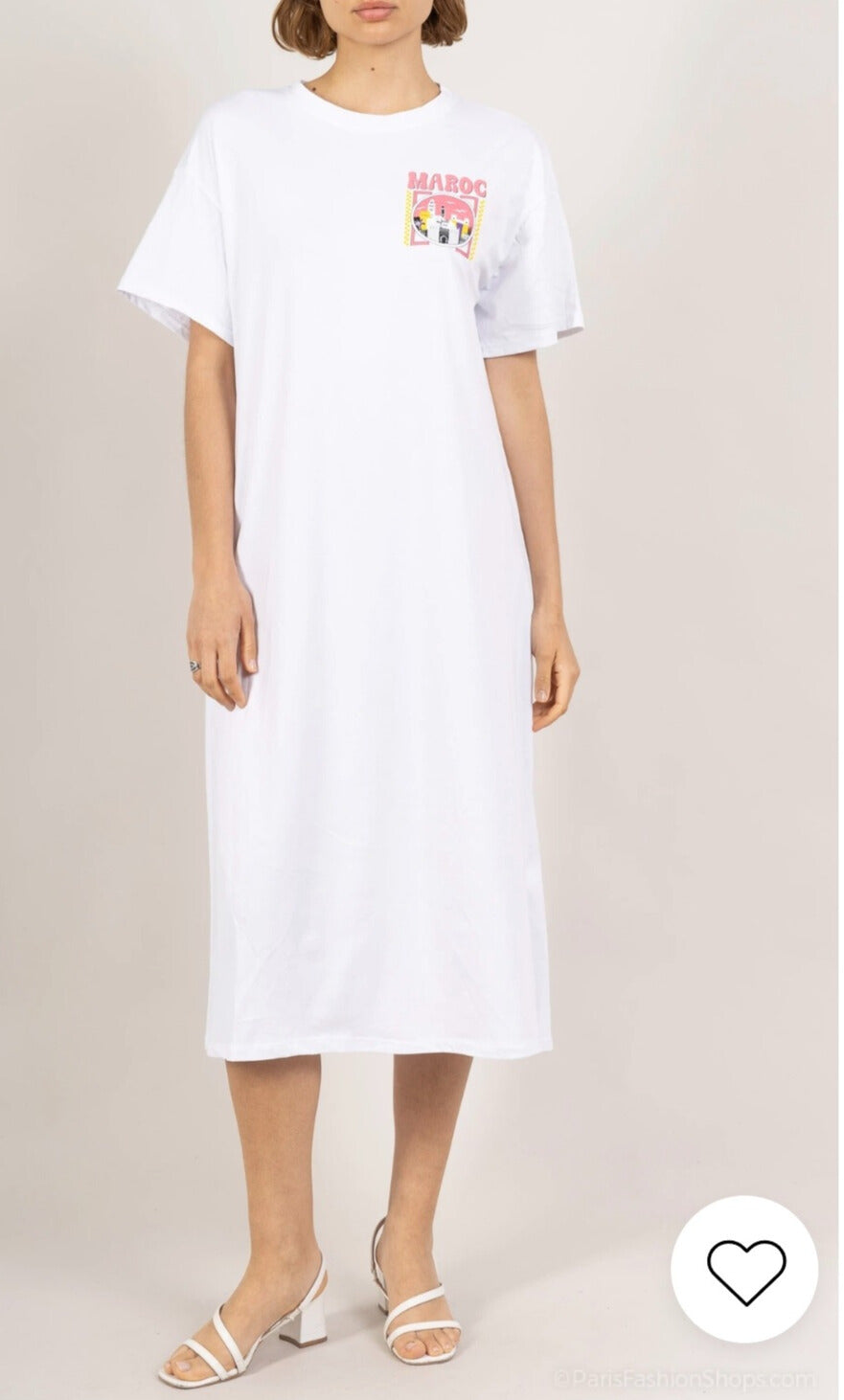 Robe t Shirt Coton Maroc