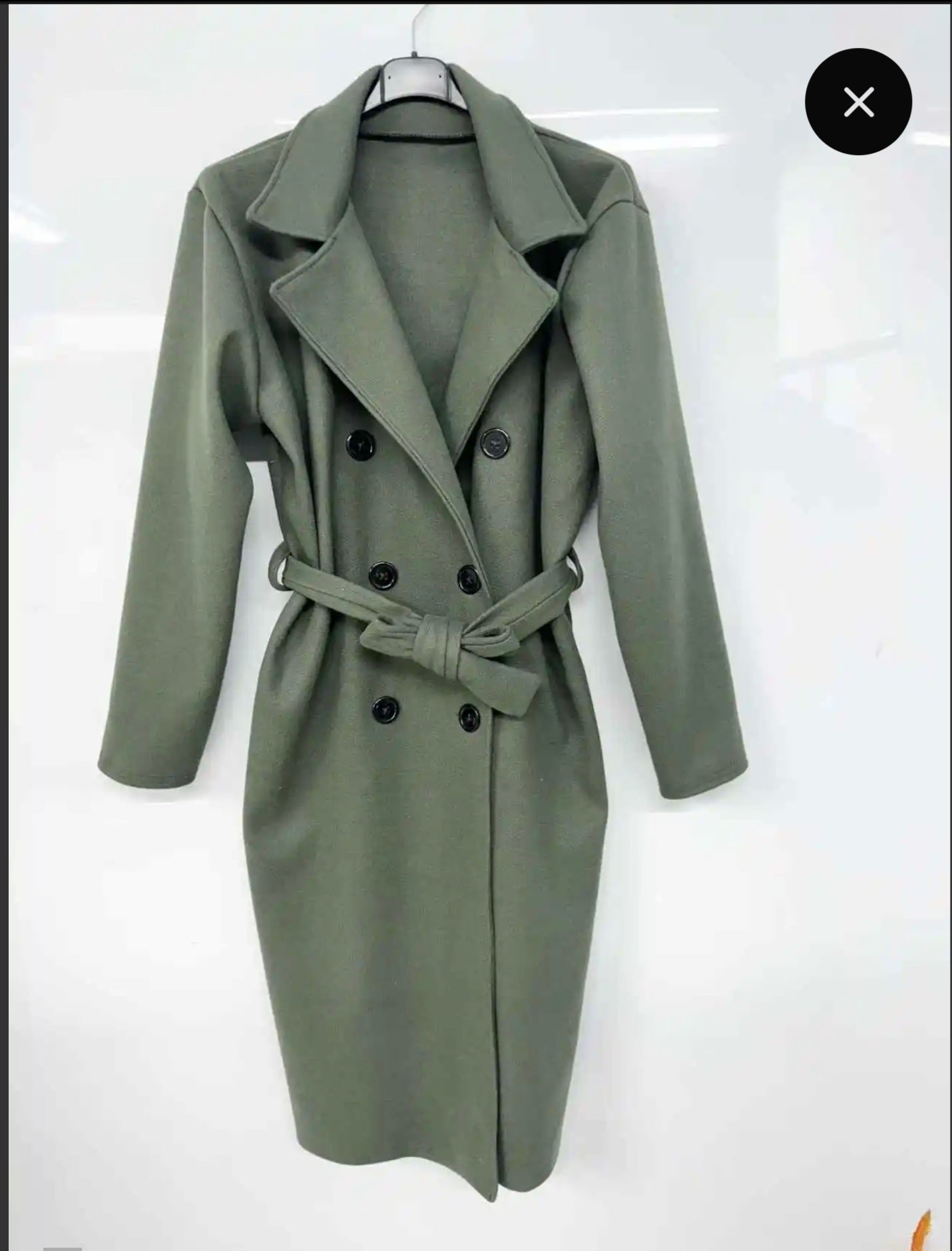 Manteau élégant / ceinture les merveilles de rahma