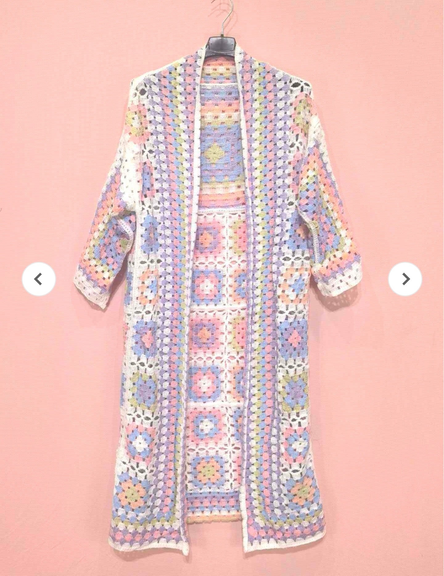 Gilet Luna Pastel - les merveilles de rahma