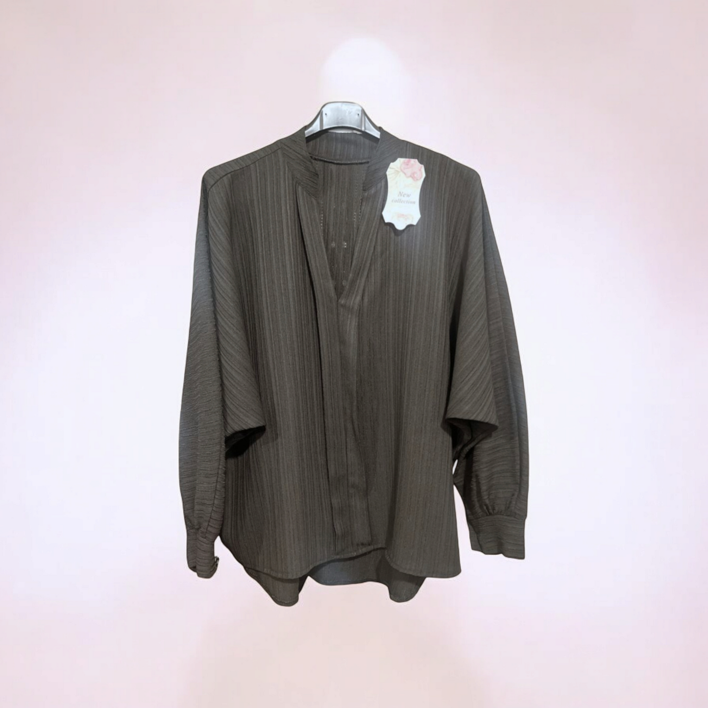 Blouse Noire Oversize - les merveilles de rahma