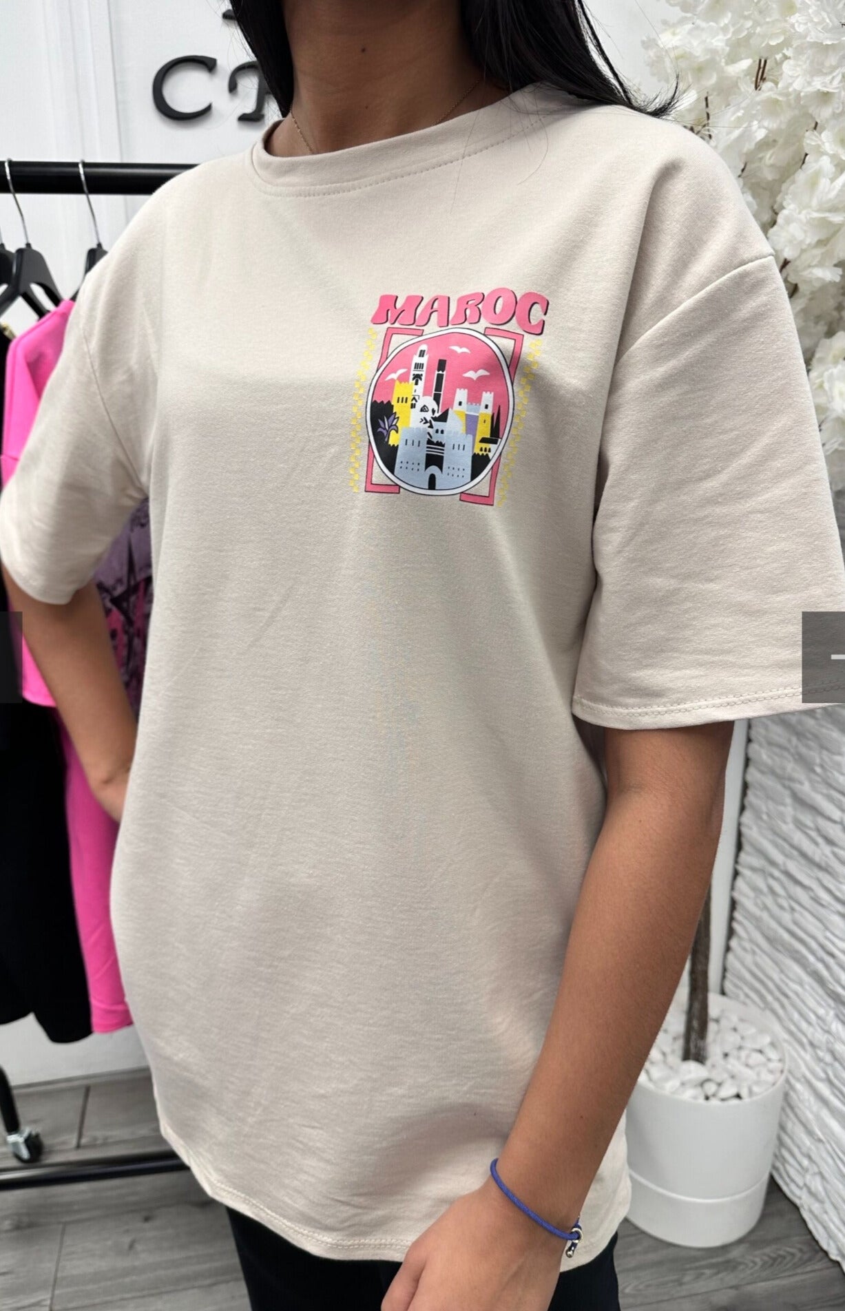 Tee Shirt Coton Maroc.