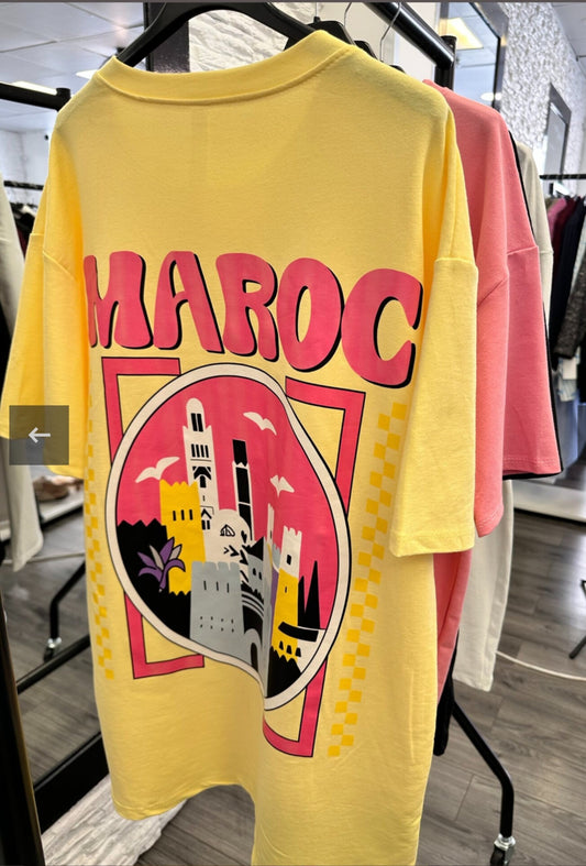 Tee Shirt Coton Maroc