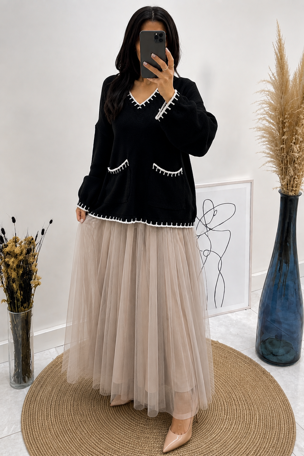 Pullover fin Fatma les merveilles de rahma