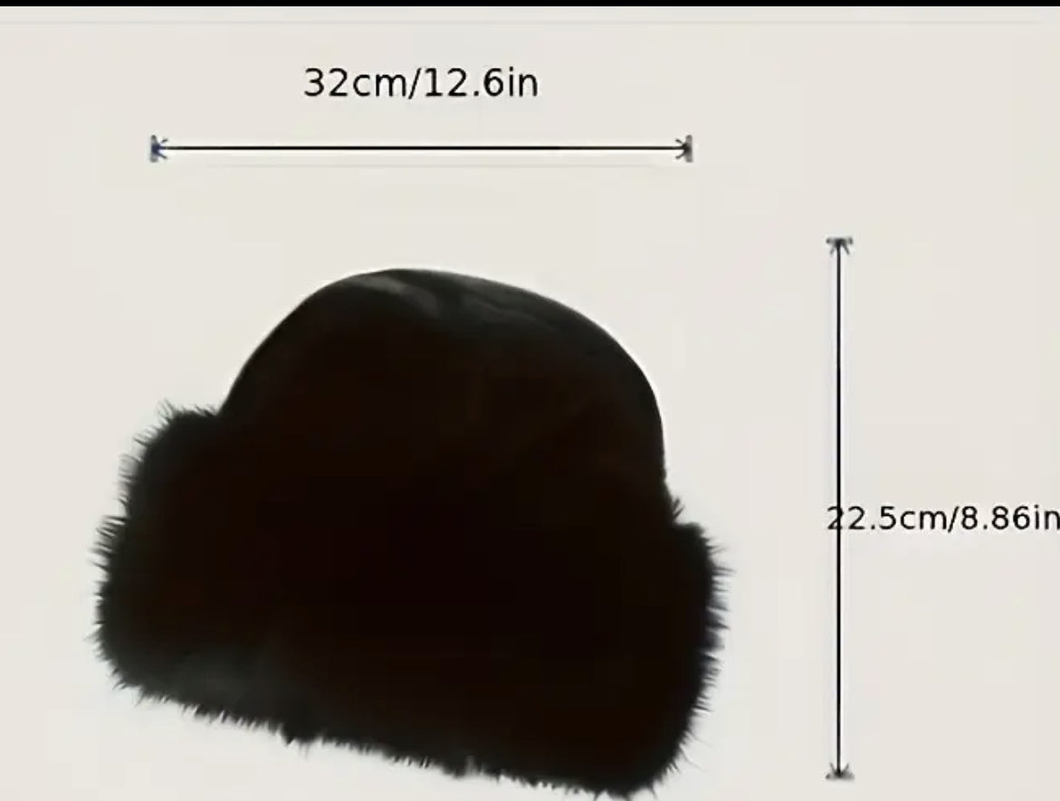 Chapeau Tendance fourrure tout Doux les merveilles de rahma