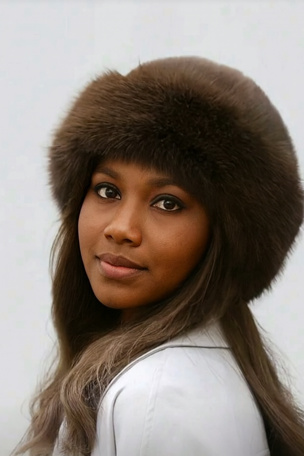 Chapeau Tendance Fourrure / Marron les merveilles de rahma