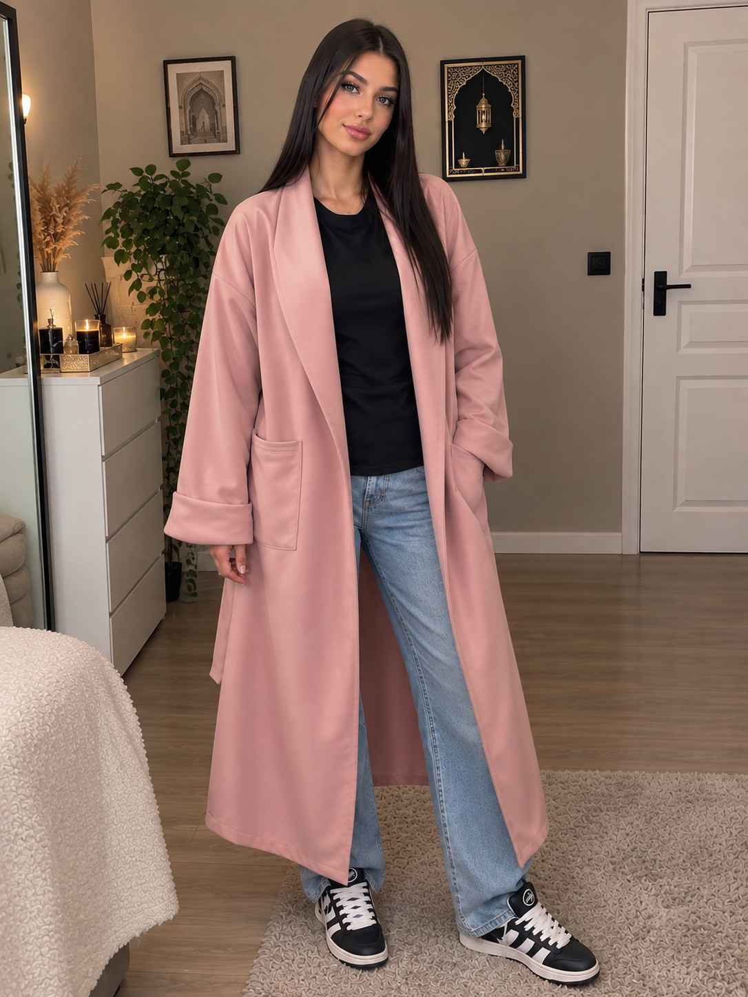 Trench Yasmine les merveilles de rahma