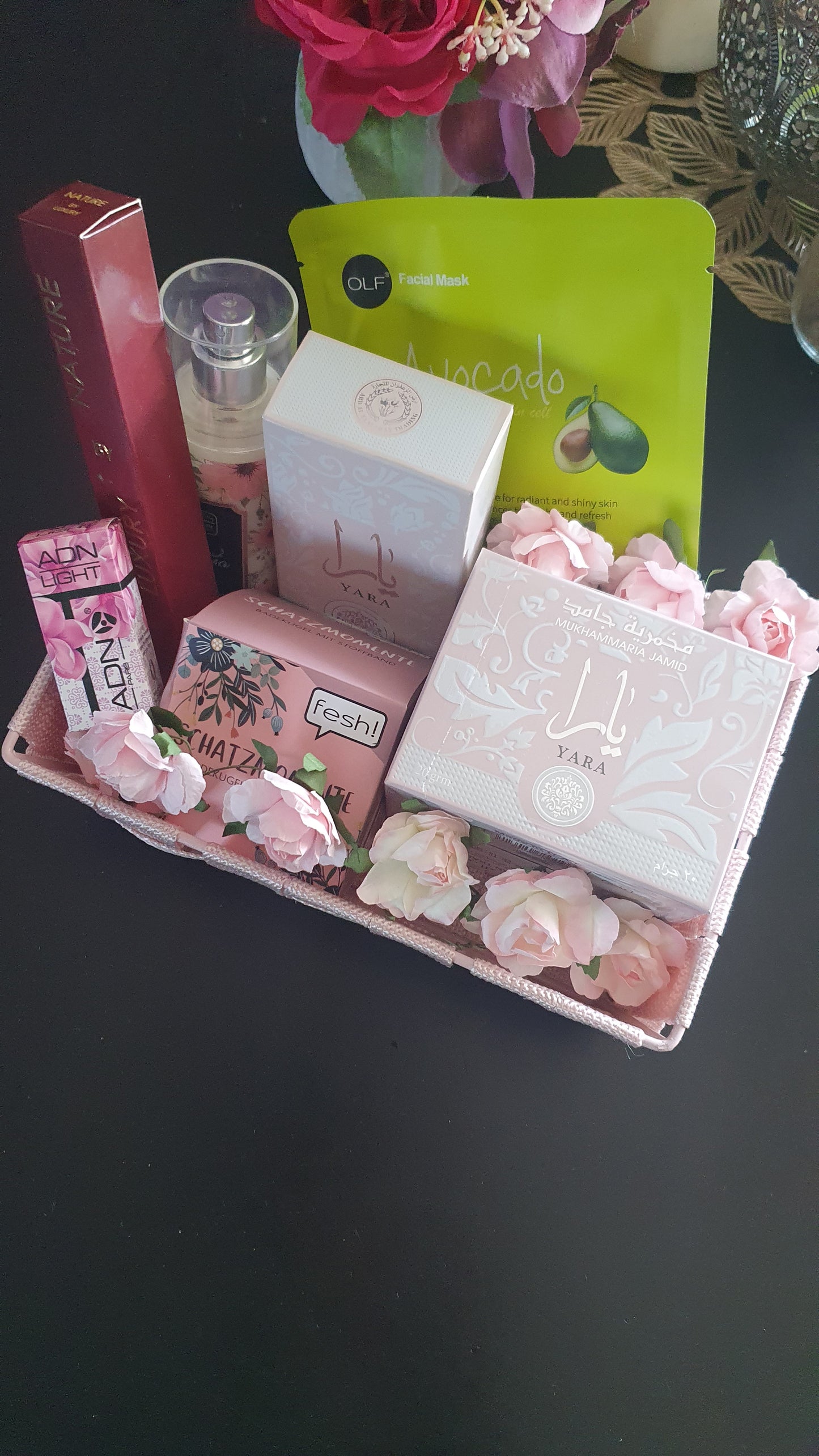 Coffret Cadeau rose sublime
