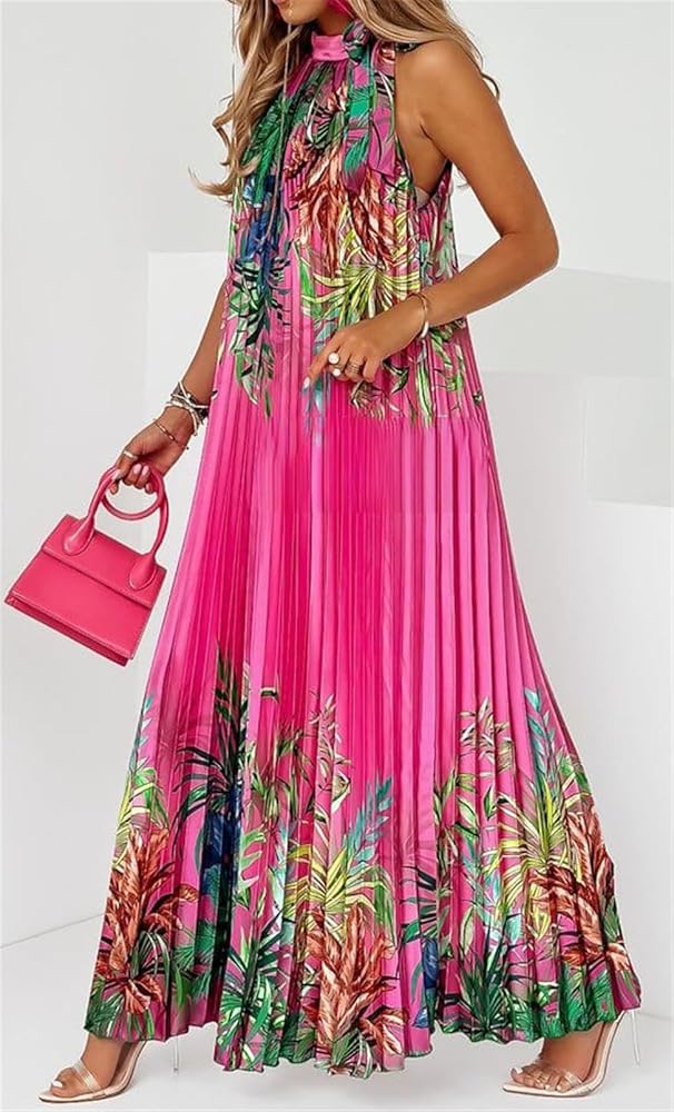 Robe longue Plissée
